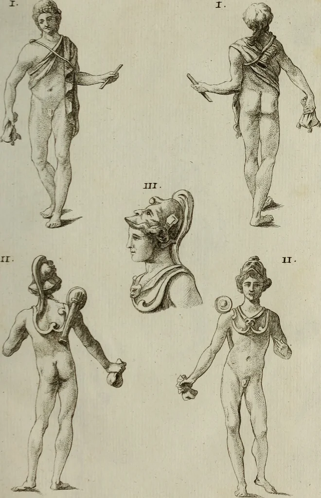 An illustration from Recueil d'antiquités égyptiennes, étrusques, greques et romaines, 1752, leaf 514