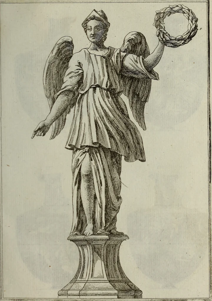 An illustration from Recueil d'antiquités égyptiennes, étrusques, greques et romaines, 1752, leaf 528