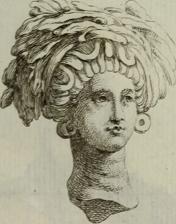 An illustration from Recueil d'antiquités égyptiennes, étrusques, greques et romaines, 1752, leaf 532