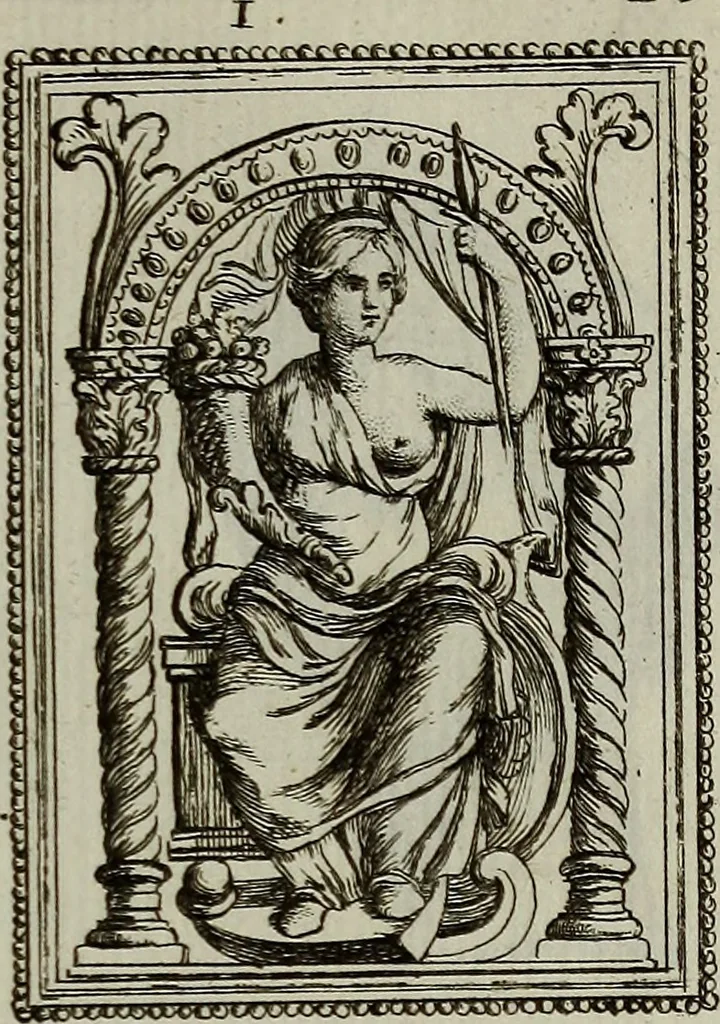 An illustration from Recueil d'antiquités égyptiennes, étrusques, greques et romaines, 1752, leaf 538