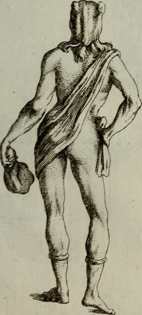 An illustration from Recueil d'antiquités égyptiennes, étrusques, greques et romaines, 1752, leaf 582