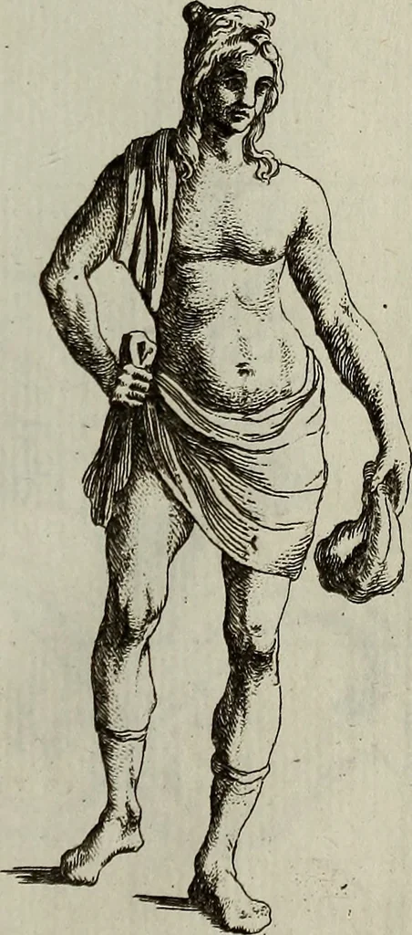 An illustration from Recueil d'antiquités égyptiennes, étrusques, greques et romaines, 1752, leaf 582