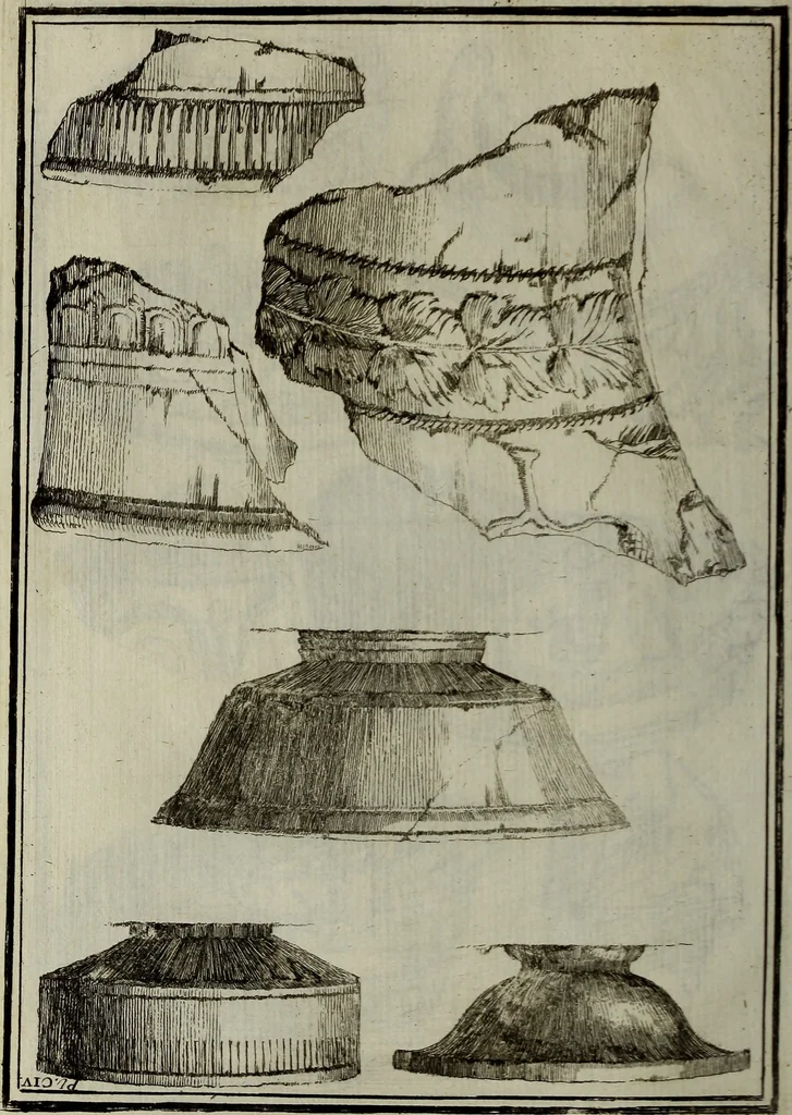 An illustration from Recueil d'antiquités égyptiennes, étrusques, greques et romaines, 1752, leaf 594