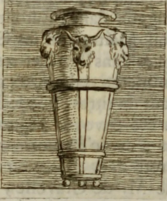 An illustration from Recueil d'antiquités égyptiennes, étrusques, greques et romaines, 1752, leaf 663