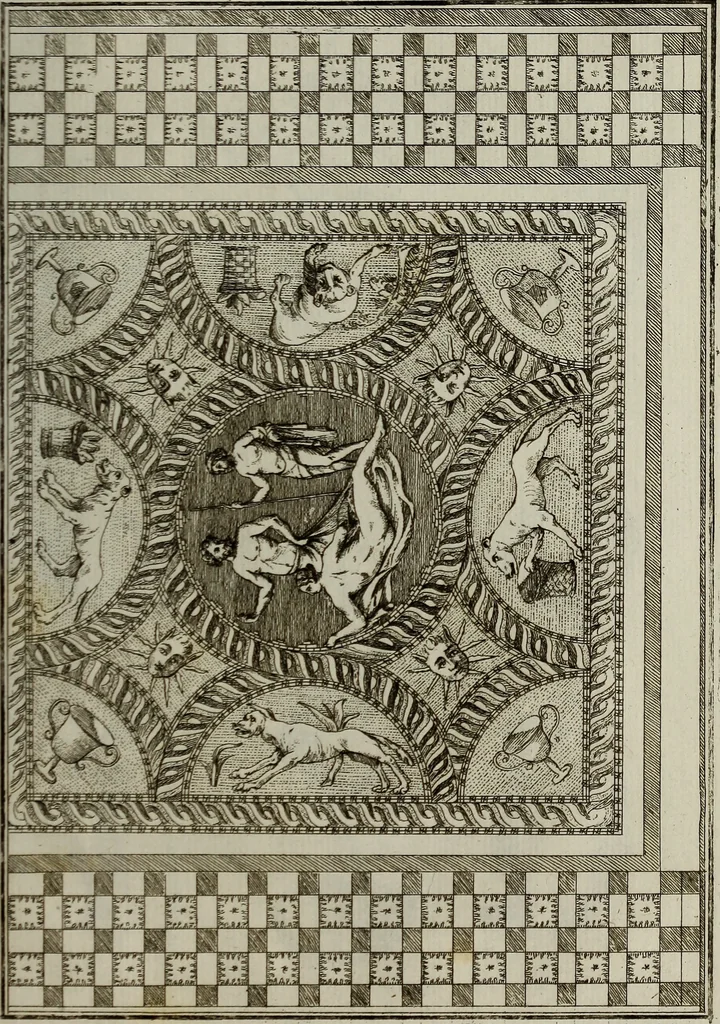 An illustration from Recueil d'antiquités égyptiennes, étrusques, greques et romaines, 1752, leaf 672