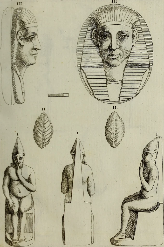 An illustration from Recueil d'antiquités égyptiennes, étrusques, greques et romaines, 1752, leaf 74