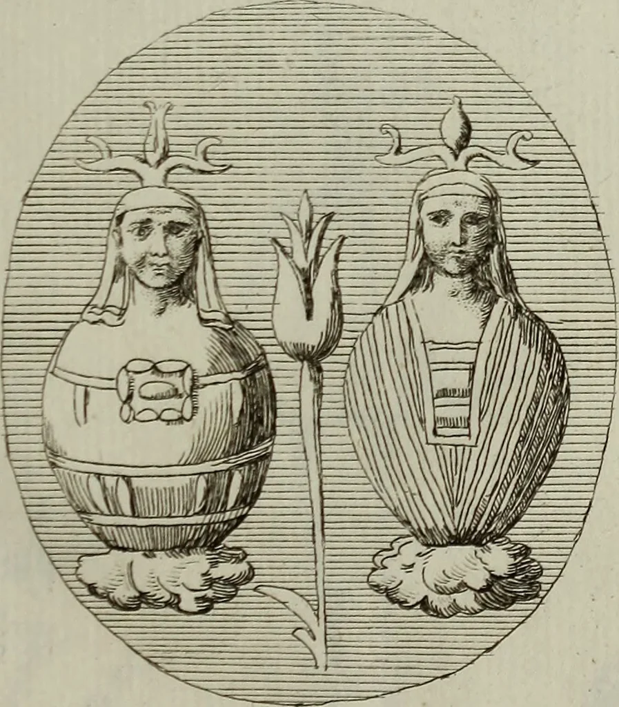 An illustration from Recueil d'antiquités égyptiennes, étrusques, greques et romaines, 1752, leaf 78
