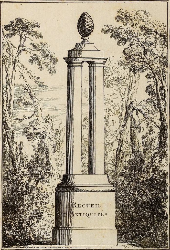 An illustration from Recueil d'antiquités égyptiennes, étrusques, greques et romaines, 1752, leaf 11