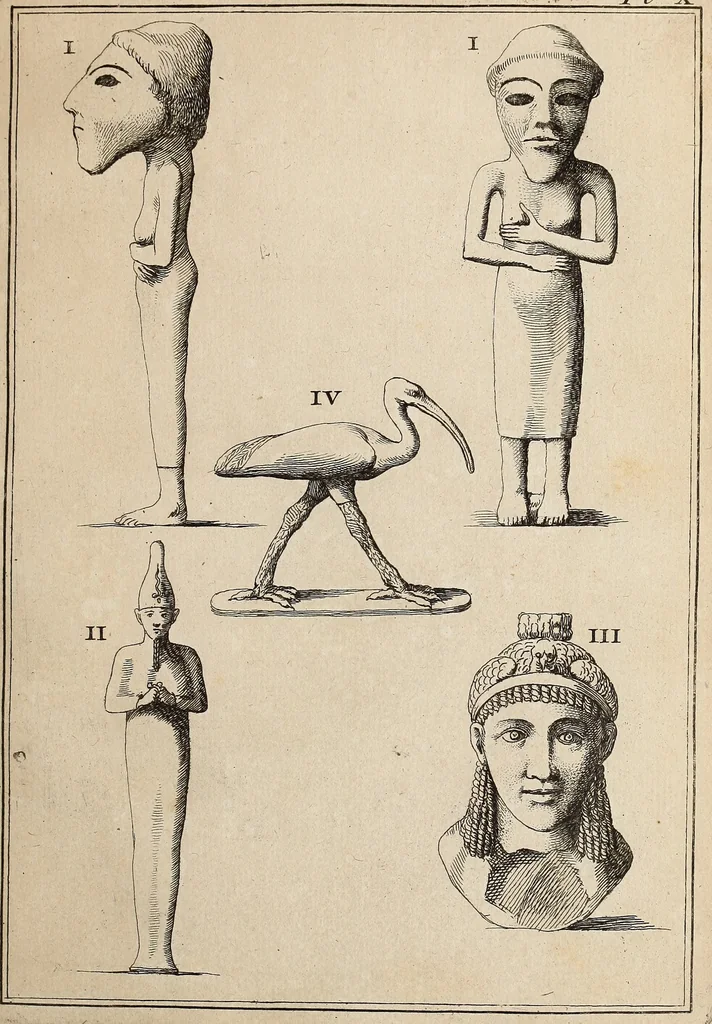An illustration from Recueil d'antiquités égyptiennes, étrusques, greques et romaines, 1752, leaf 138