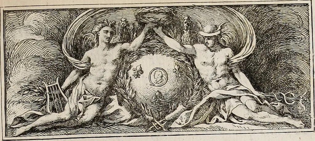 An illustration from Recueil d'antiquités égyptiennes, étrusques, greques et romaines, 1752, leaf 14