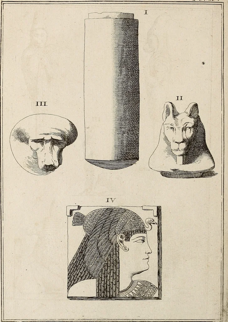 An illustration from Recueil d'antiquités égyptiennes, étrusques, greques et romaines, 1752, leaf 149