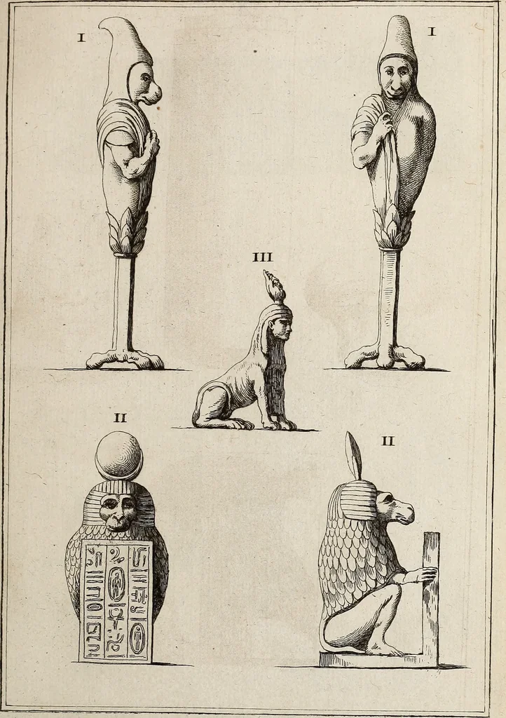An illustration from Recueil d'antiquités égyptiennes, étrusques, greques et romaines, 1752, leaf 150