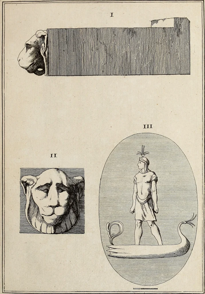 An illustration from Recueil d'antiquités égyptiennes, étrusques, greques et romaines, 1752, leaf 152