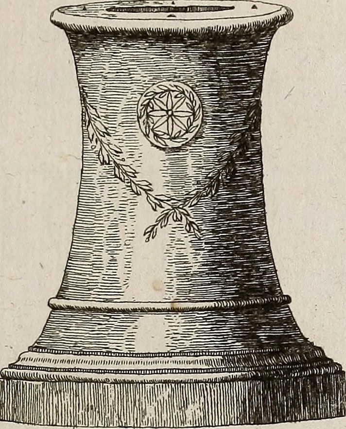 An illustration from Recueil d'antiquités égyptiennes, étrusques, greques et romaines, 1752, leaf 158