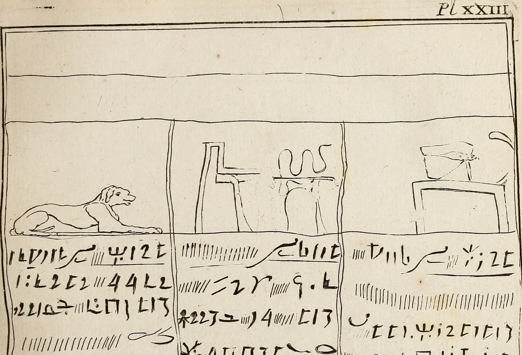 An illustration from Recueil d'antiquités égyptiennes, étrusques, greques et romaines, 1752, leaf 164