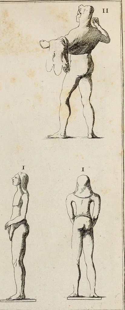 An illustration from Recueil d'antiquités égyptiennes, étrusques, greques et romaines, 1752, leaf 214