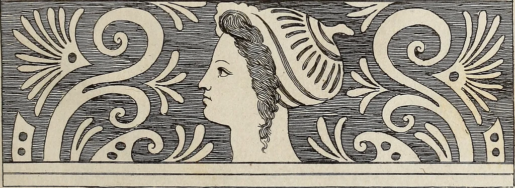 An illustration from Recueil d'antiquités égyptiennes, étrusques, greques et romaines, 1752, leaf 230
