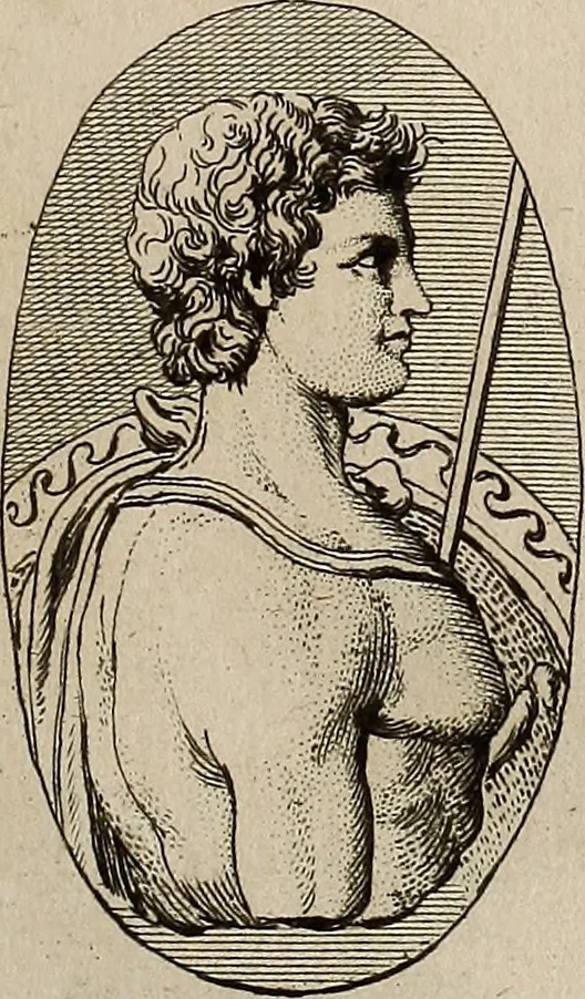 An illustration from Recueil d'antiquités égyptiennes, étrusques, greques et romaines, 1752, leaf 238