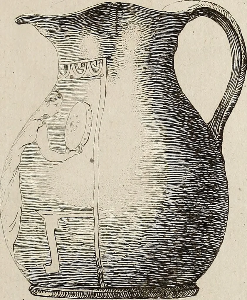 An illustration from Recueil d'antiquités égyptiennes, étrusques, greques et romaines, 1752, leaf 240