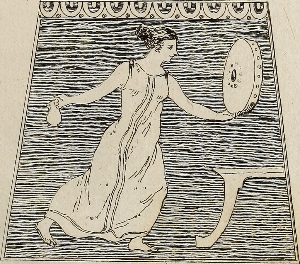 An illustration from Recueil d'antiquités égyptiennes, étrusques, greques et romaines, 1752, leaf 240