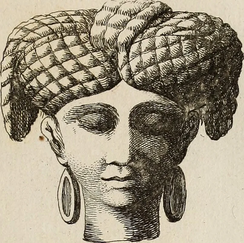 An illustration from Recueil d'antiquités égyptiennes, étrusques, greques et romaines, 1752, leaf 302