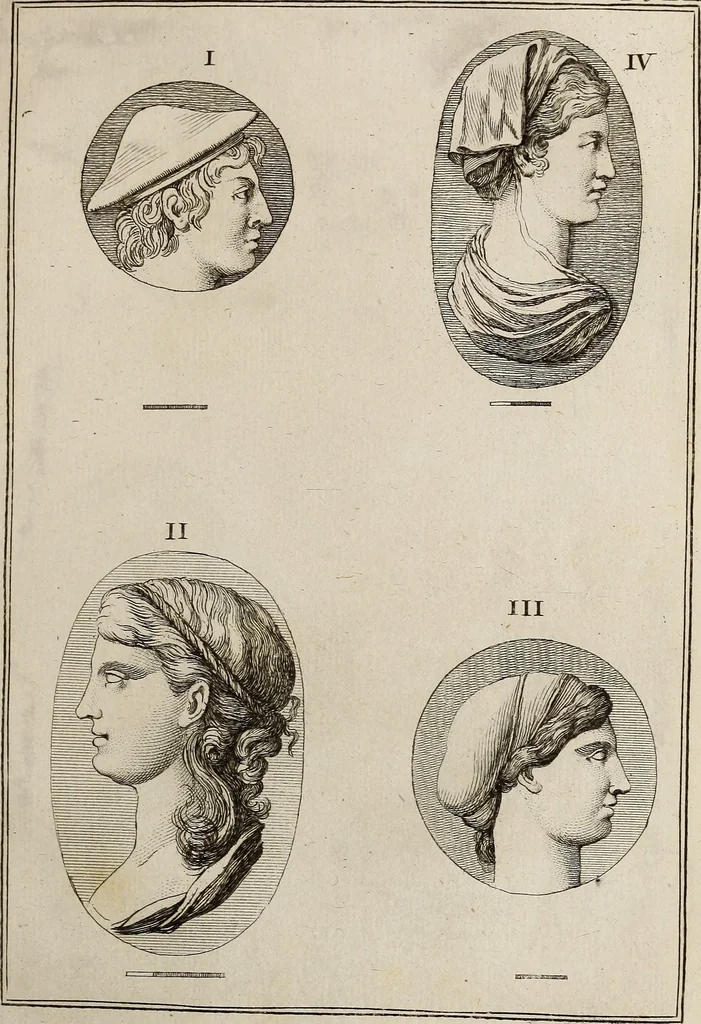 An illustration from Recueil d'antiquités égyptiennes, étrusques, greques et romaines, 1752, leaf 306