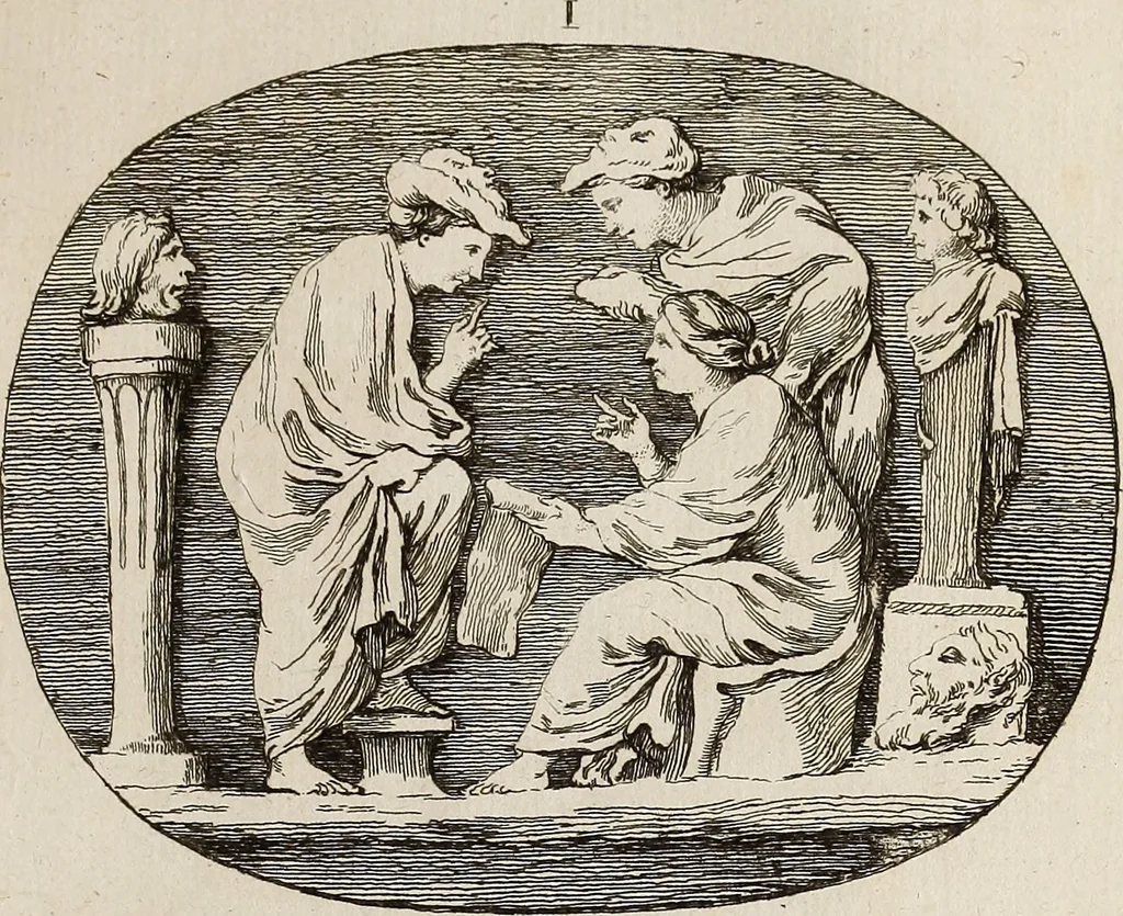 An illustration from Recueil d'antiquités égyptiennes, étrusques, greques et romaines, 1752, leaf 310