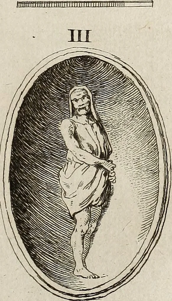 An illustration from Recueil d'antiquités égyptiennes, étrusques, greques et romaines, 1752, leaf 310