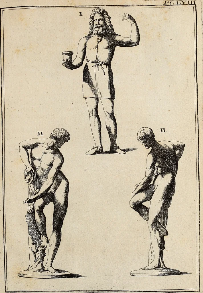 An illustration from Recueil d'antiquités égyptiennes, étrusques, greques et romaines, 1752, leaf 472