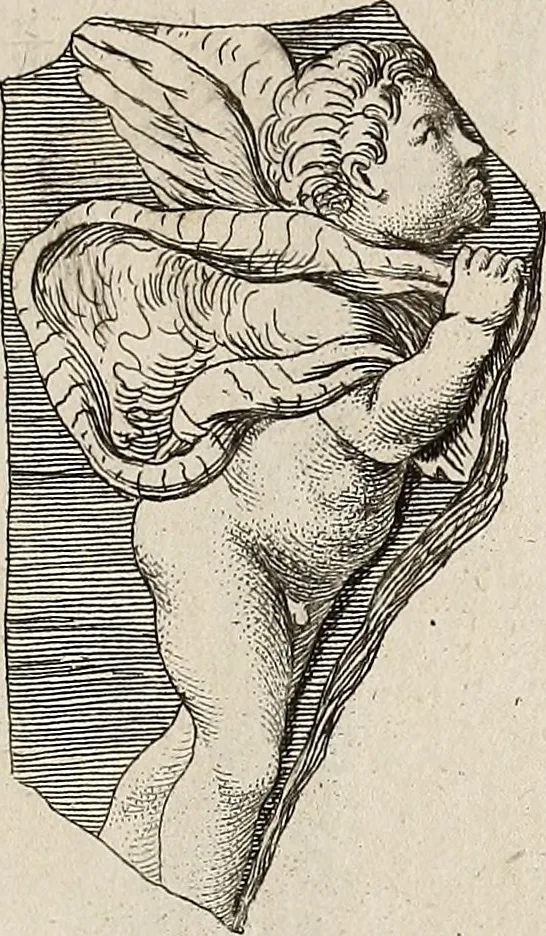 An illustration from Recueil d'antiquités égyptiennes, étrusques, greques et romaines, 1752, leaf 480