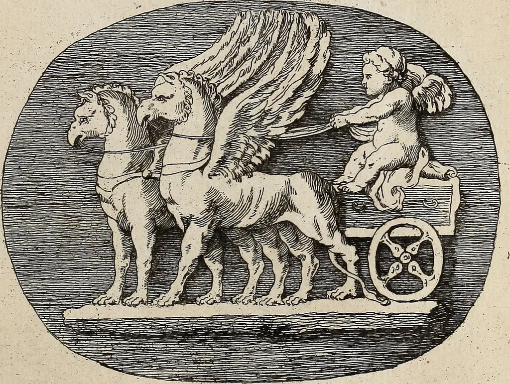 An illustration from Recueil d'antiquités égyptiennes, étrusques, greques et romaines, 1752, leaf 486