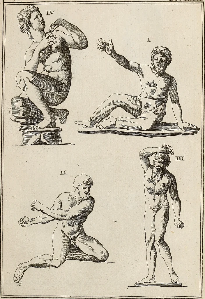An illustration from Recueil d'antiquités égyptiennes, étrusques, greques et romaines, 1752, leaf 496