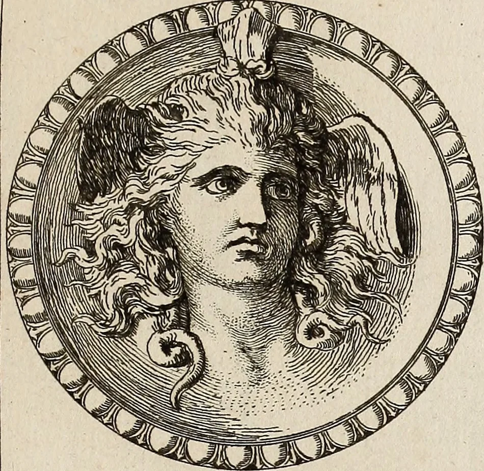 An illustration from Recueil d'antiquités égyptiennes, étrusques, greques et romaines, 1752, leaf 500
