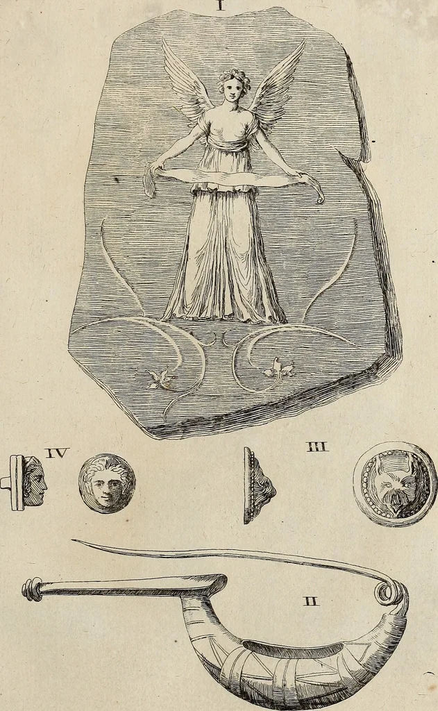 An illustration from Recueil d'antiquités égyptiennes, étrusques, greques et romaines, 1752, leaf 514