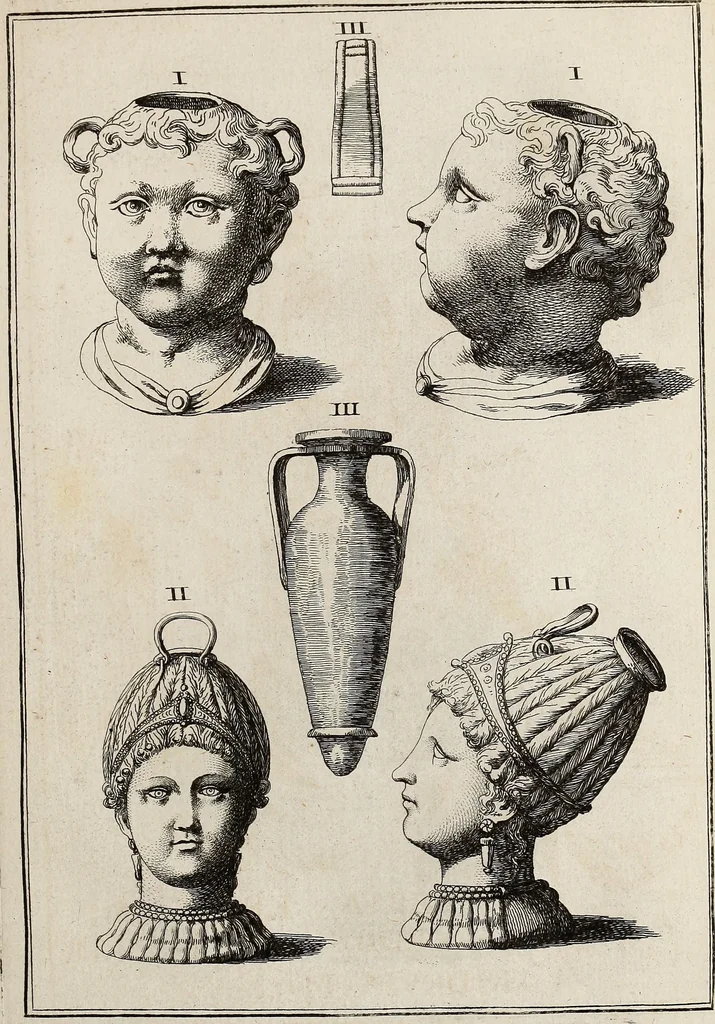 An illustration from Recueil d'antiquités égyptiennes, étrusques, greques et romaines, 1752, leaf 526