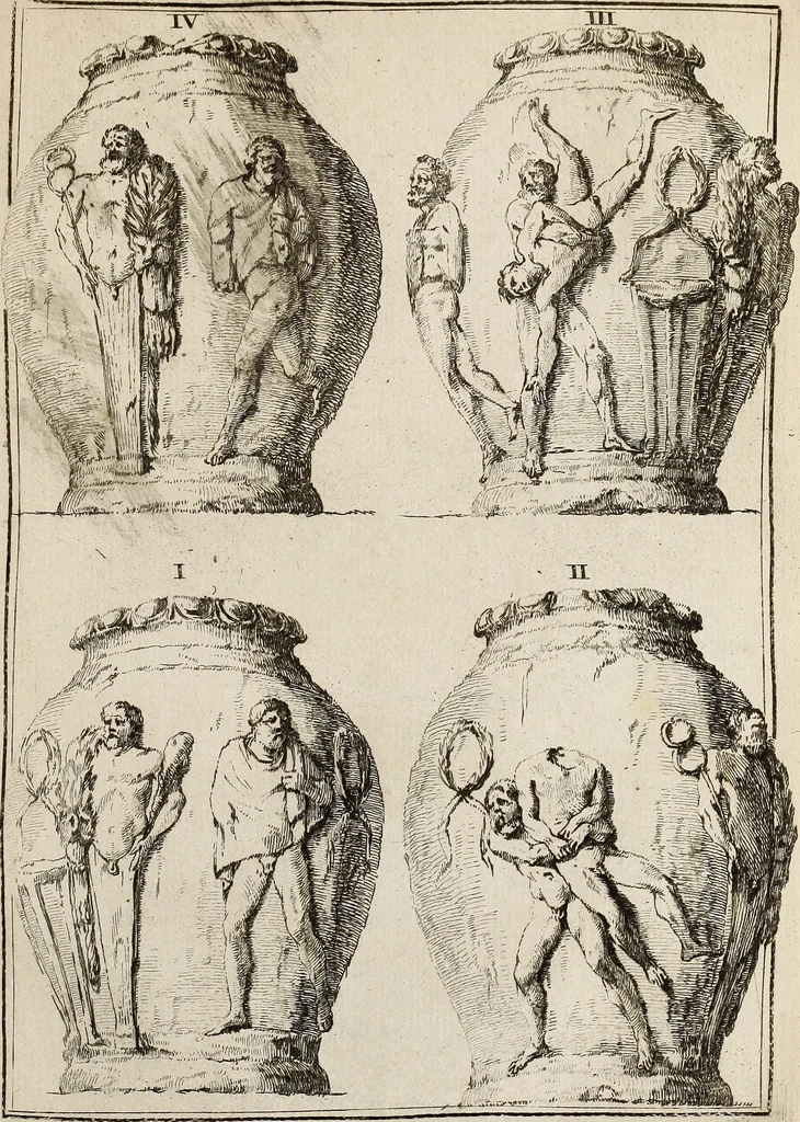 An illustration from Recueil d'antiquités égyptiennes, étrusques, greques et romaines, 1752, leaf 532