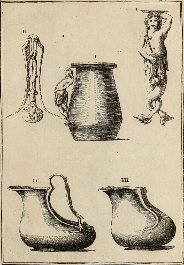 An illustration from Recueil d'antiquités égyptiennes, étrusques, greques et romaines, 1752, leaf 558