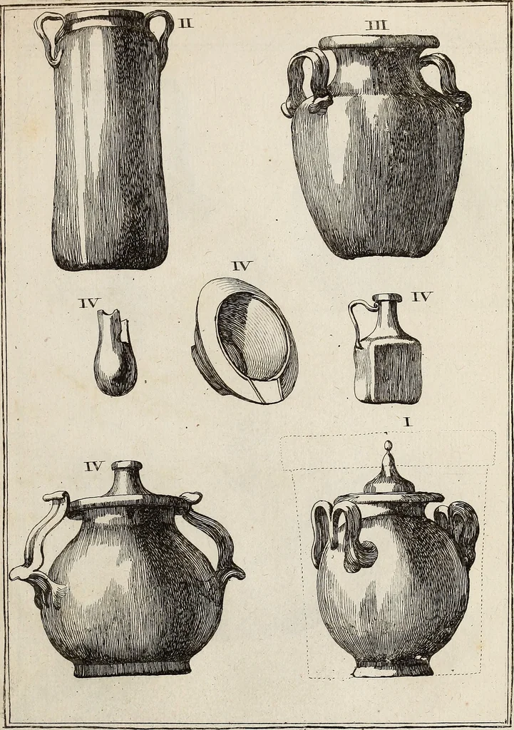 An illustration from Recueil d'antiquités égyptiennes, étrusques, greques et romaines, 1752, leaf 562