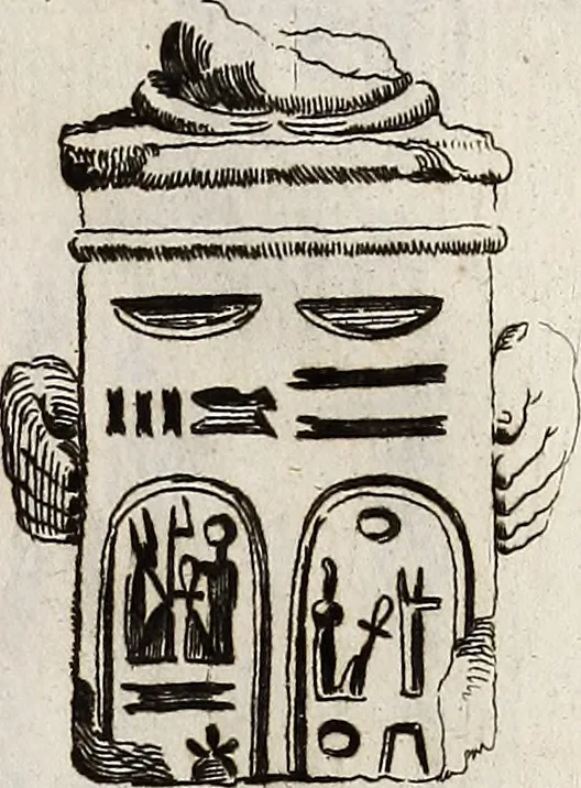 An illustration from Recueil d'antiquités égyptiennes, étrusques, greques et romaines, 1752, leaf 104