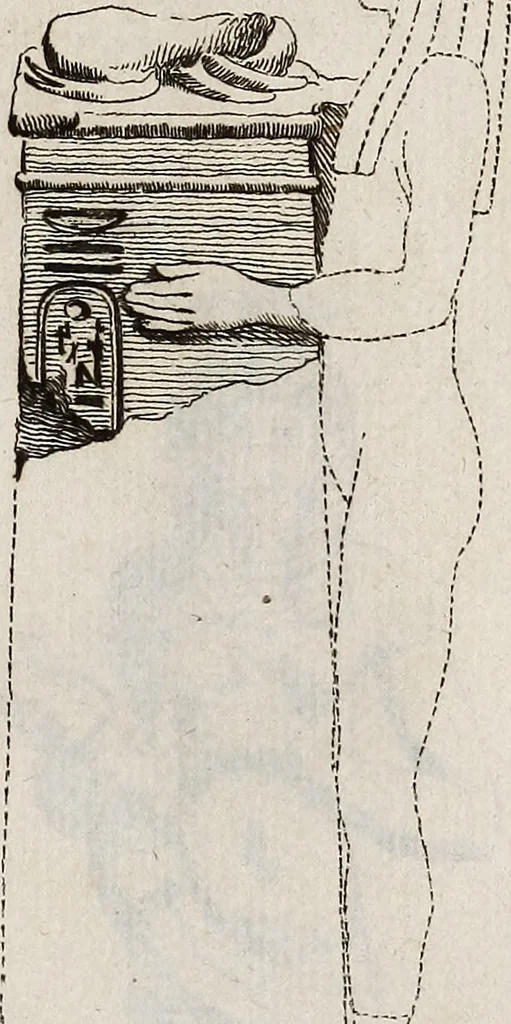 An illustration from Recueil d'antiquités égyptiennes, étrusques, greques et romaines, 1752, leaf 104