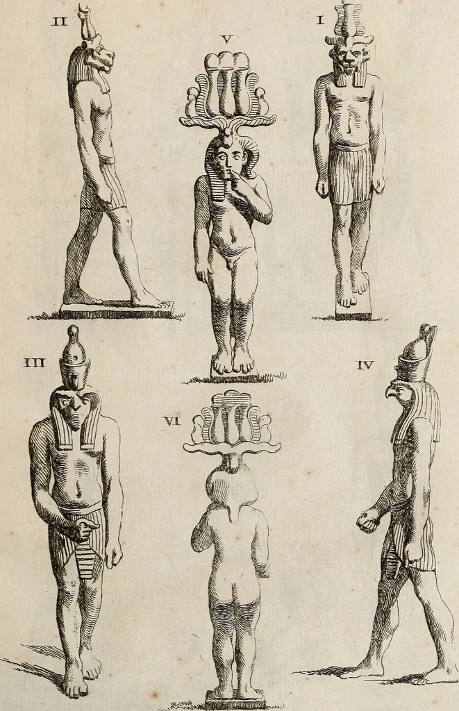 An illustration from Recueil d'antiquités égyptiennes, étrusques, greques et romaines, 1752, leaf 108