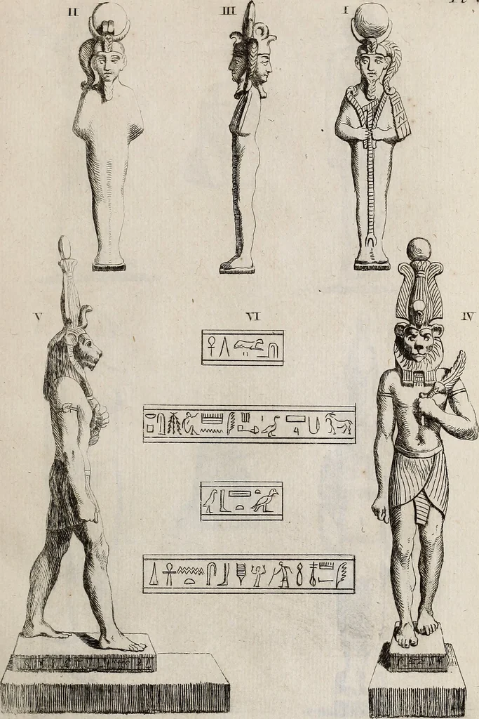 An illustration from Recueil d'antiquités égyptiennes, étrusques, greques et romaines, 1752, leaf 112
