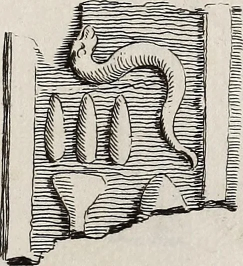 An illustration from Recueil d'antiquités égyptiennes, étrusques, greques et romaines, 1752, leaf 116