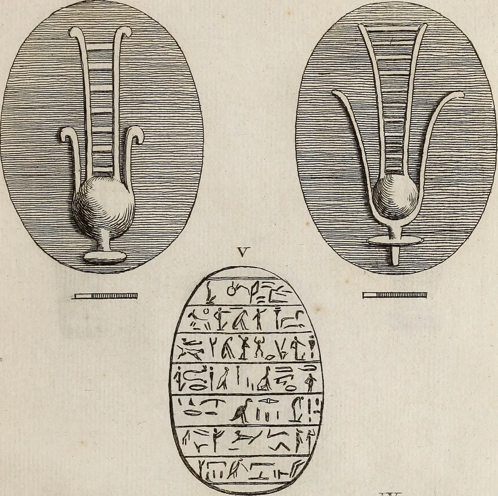 An illustration from Recueil d'antiquités égyptiennes, étrusques, greques et romaines, 1752, leaf 124