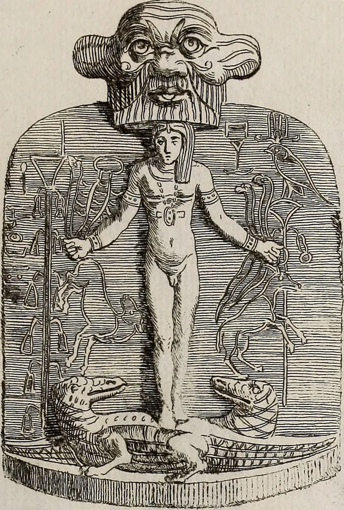 An illustration from Recueil d'antiquités égyptiennes, étrusques, greques et romaines, 1752, leaf 128