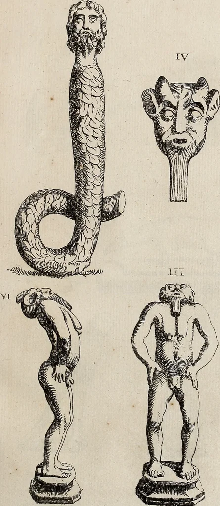 An illustration from Recueil d'antiquités égyptiennes, étrusques, greques et romaines, 1752, leaf 132