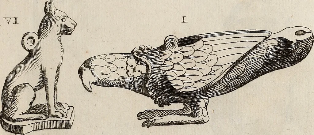An illustration from Recueil d'antiquités égyptiennes, étrusques, greques et romaines, 1752, leaf 134