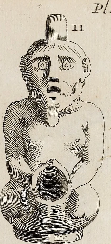 An illustration from Recueil d'antiquités égyptiennes, étrusques, greques et romaines, 1752, leaf 136