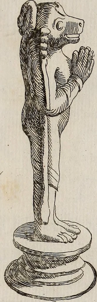 An illustration from Recueil d'antiquités égyptiennes, étrusques, greques et romaines, 1752, leaf 144