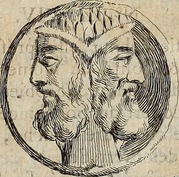 An illustration from Recueil d'antiquités égyptiennes, étrusques, greques et romaines, 1752, leaf 207